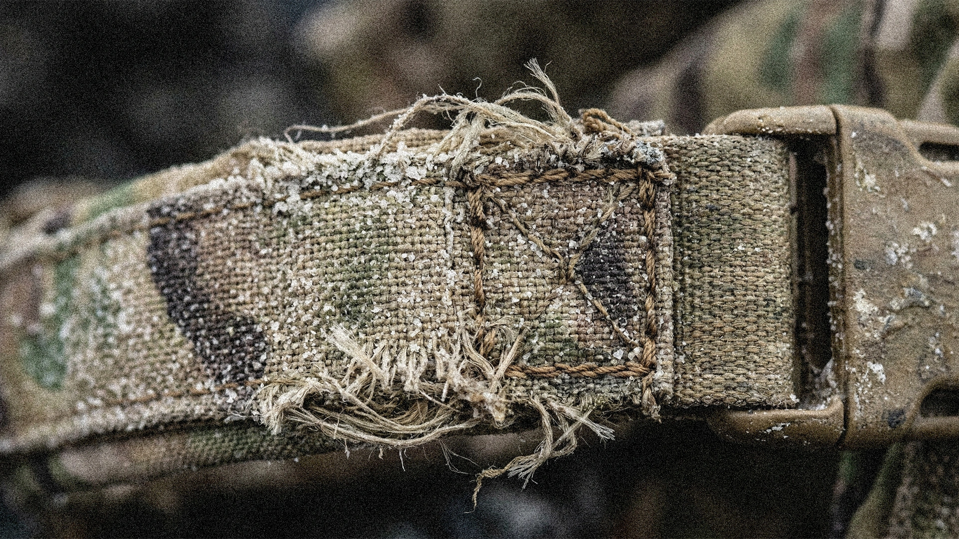 Worn Plate Carrier Strap